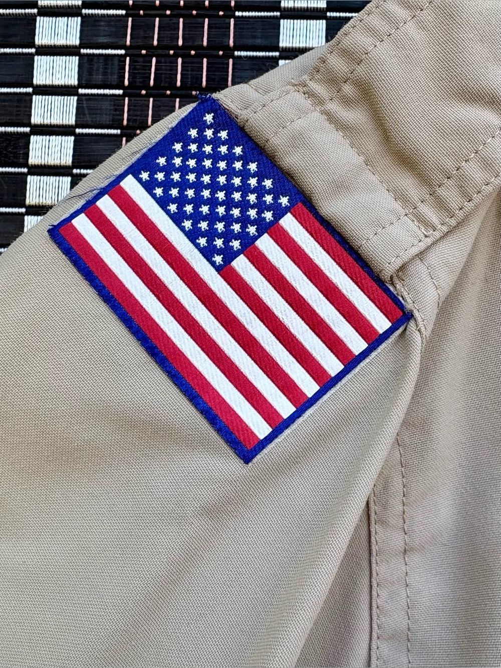 BOY SCOUT of AMERICA - ADULT XXX LARGE LONG SLEEVE UNIFORM SHIRT - Picture 4 of 10